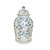 Barclay Butera Couture Graceful Bamboo Large.. Blue & White Porcelain Temple Jar