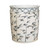 Barclay Butera Couture Graceful.. Bamboo Blue & White Porcelain Planter