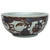 Rustic Brown Porcelain Decorative Vessel Silla Flower Motif