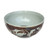 Rustic Brown Porcelain Decorative Vessel Silla Flower Motif