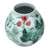 Porcelain Mandarin Pot Graceful Lotus Motif