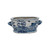 Lillian August Porcelain Footbath Planter Blue & White Flower Birds Motif