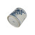 Blue & White Porcelain Orchid Pot Flower Birds Motif