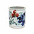 Serene Lotus Porcelain Orchid Pot