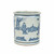 Barclay Butera Couture Blue & White Porcelain Chinoiserie Figural Motif