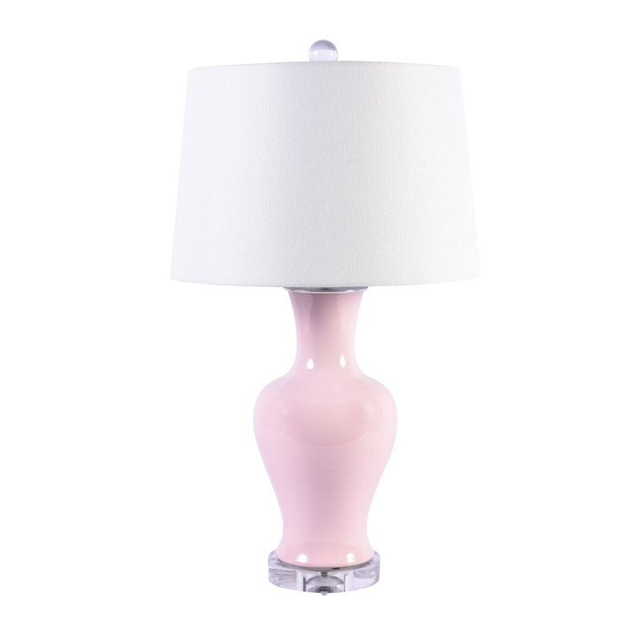 Blush Pink Fishtail Vase S Lamp