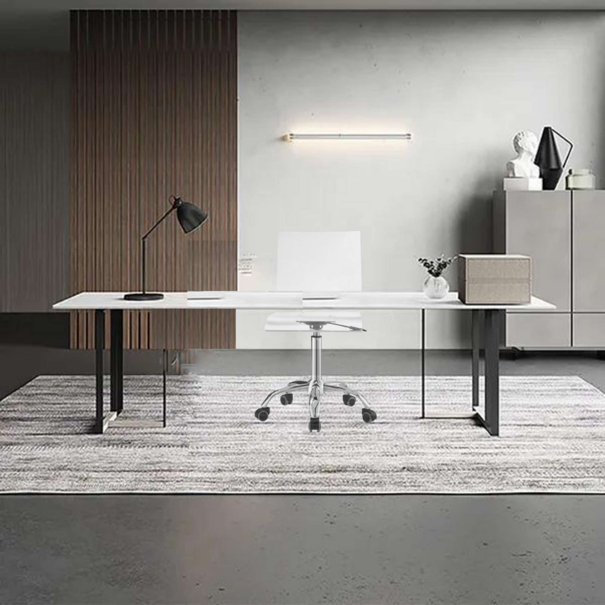 pbteen pbkids clear plastic Casandra acrylic lucite modern desk office chair