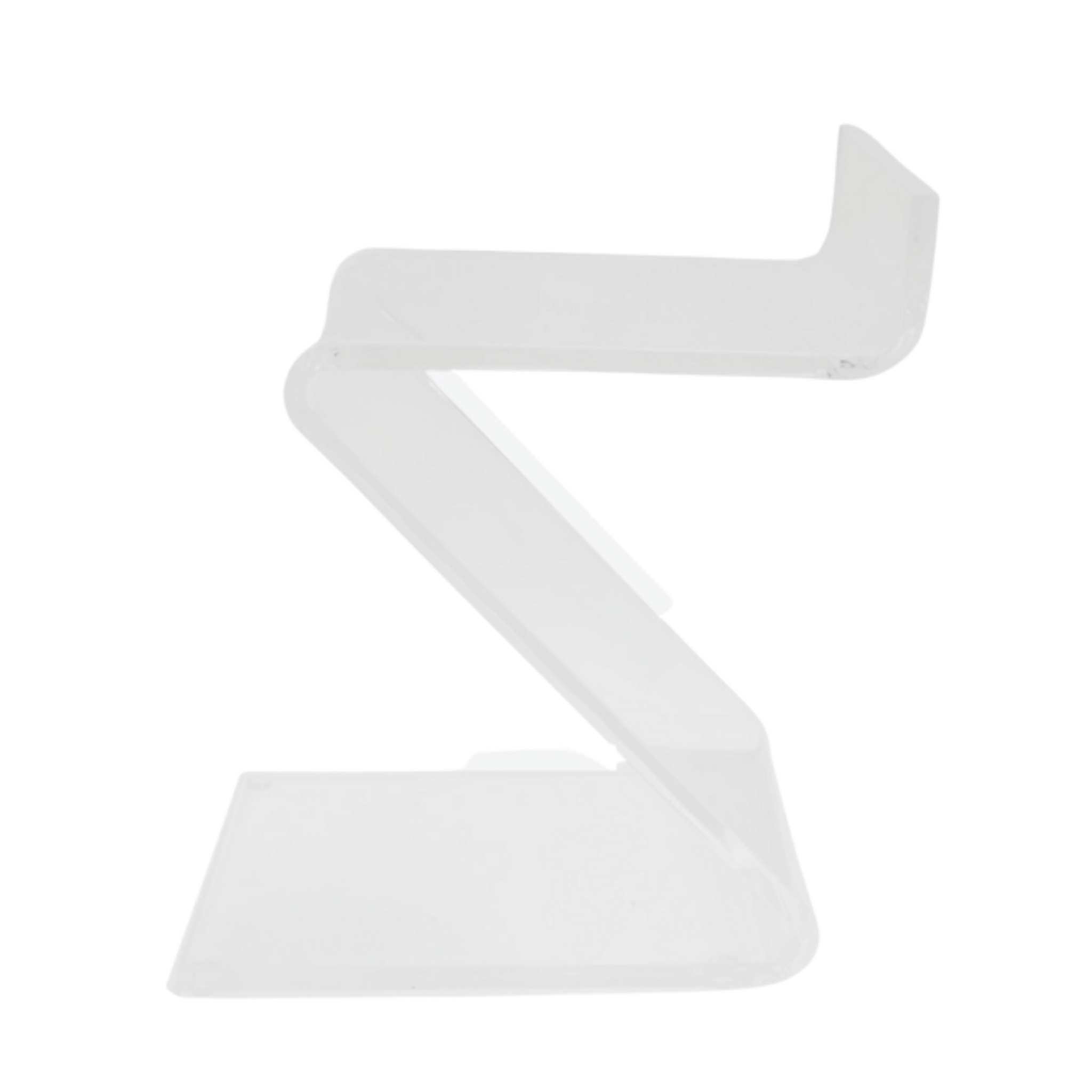  Low Back Lucite Z Shape Vanity Chair