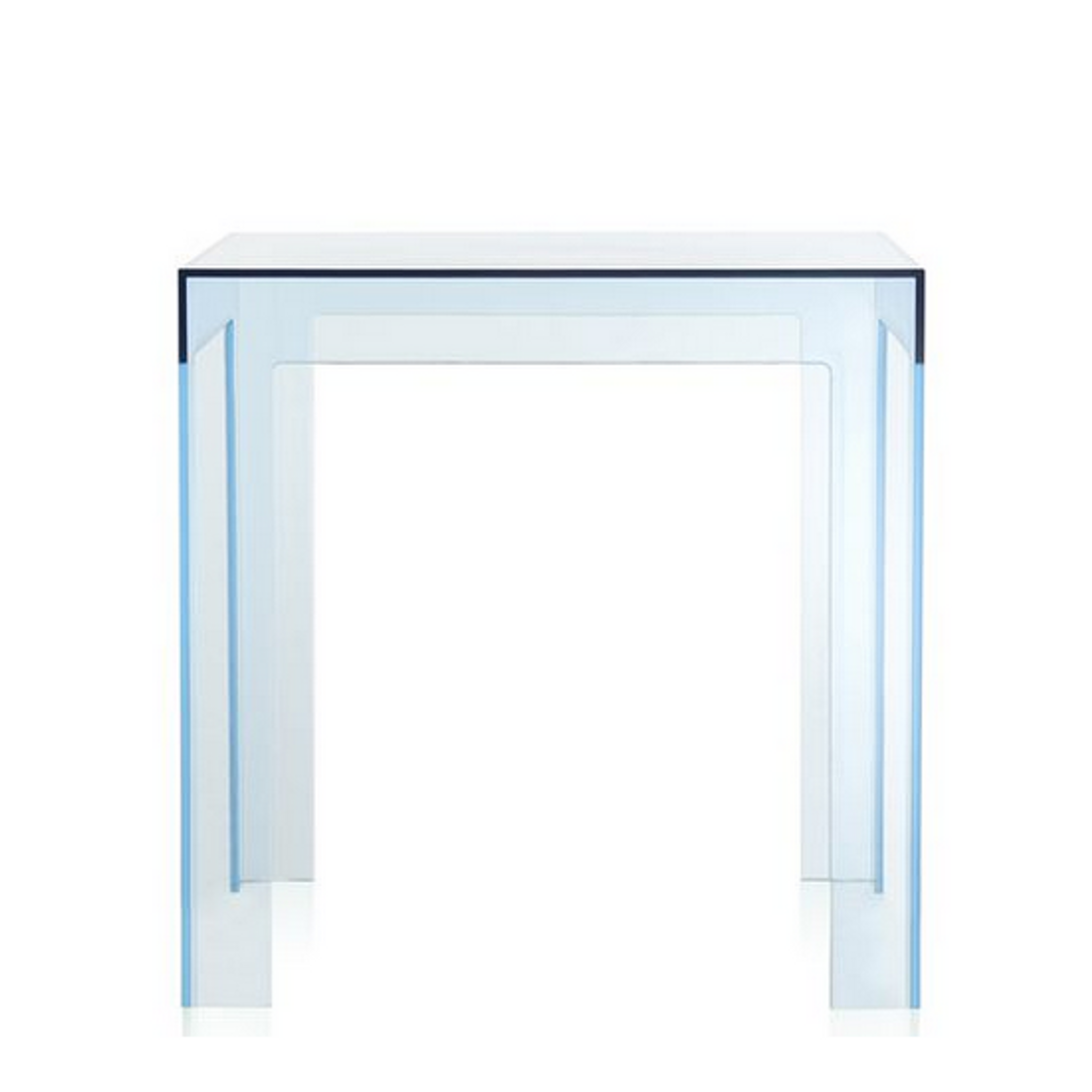 kartell-jolly-table-light-blue-kids end side lucite acrylic play