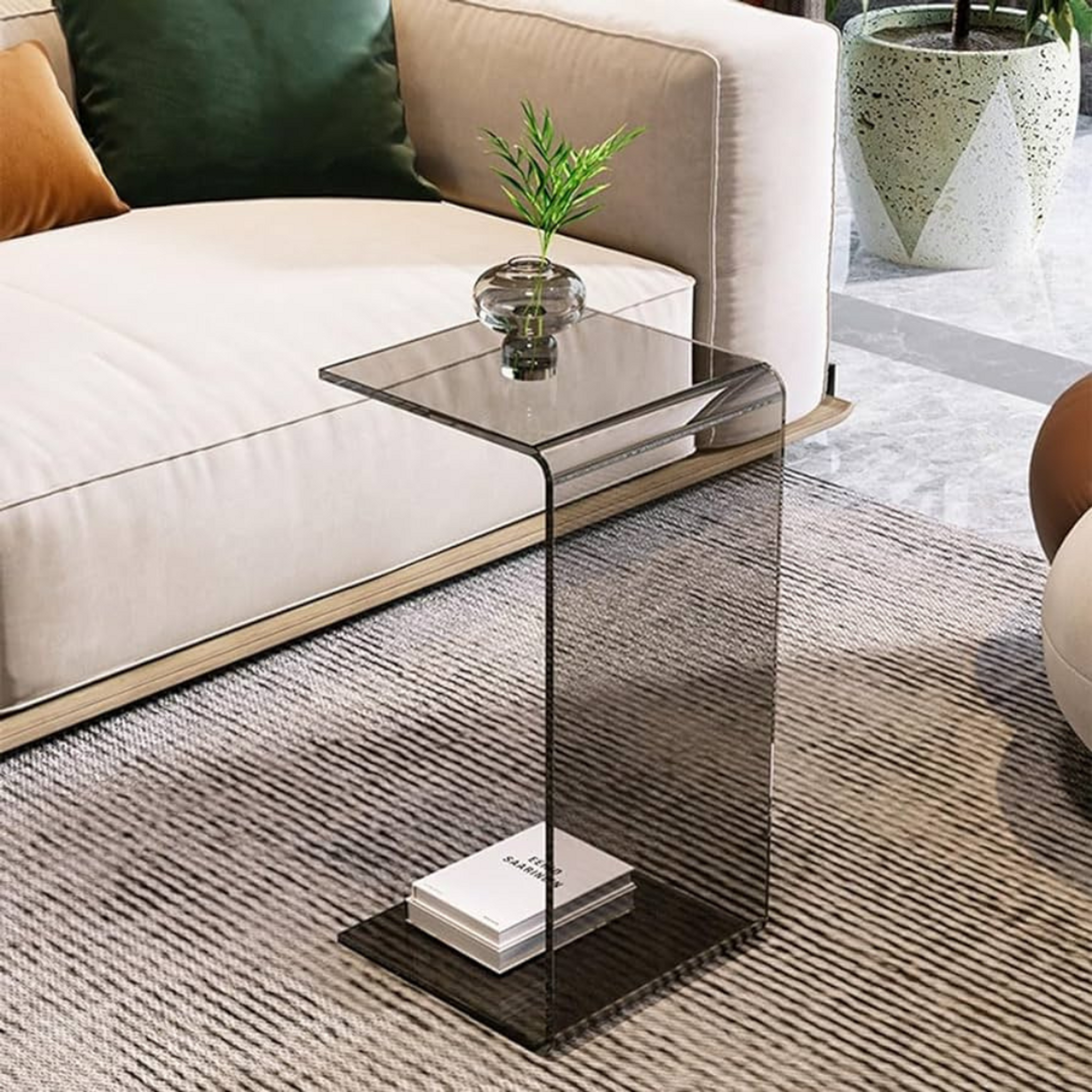  Lucite Convertible C Table