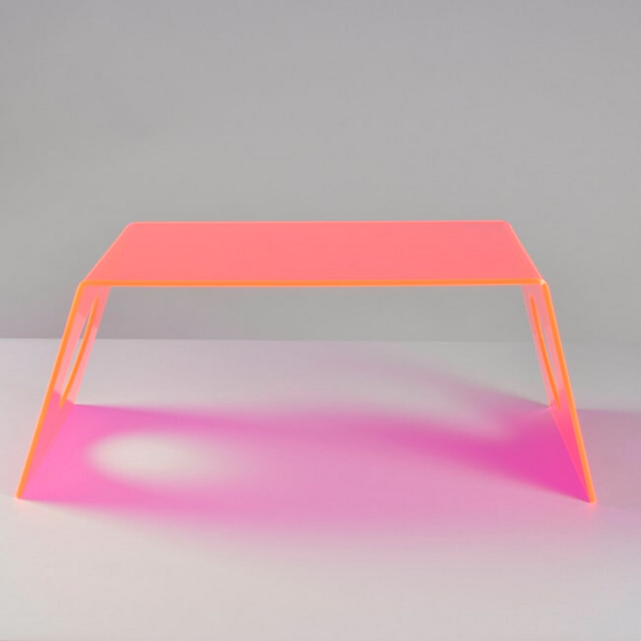 Neon Color Lucite Laptop Bed Tray, Color Options