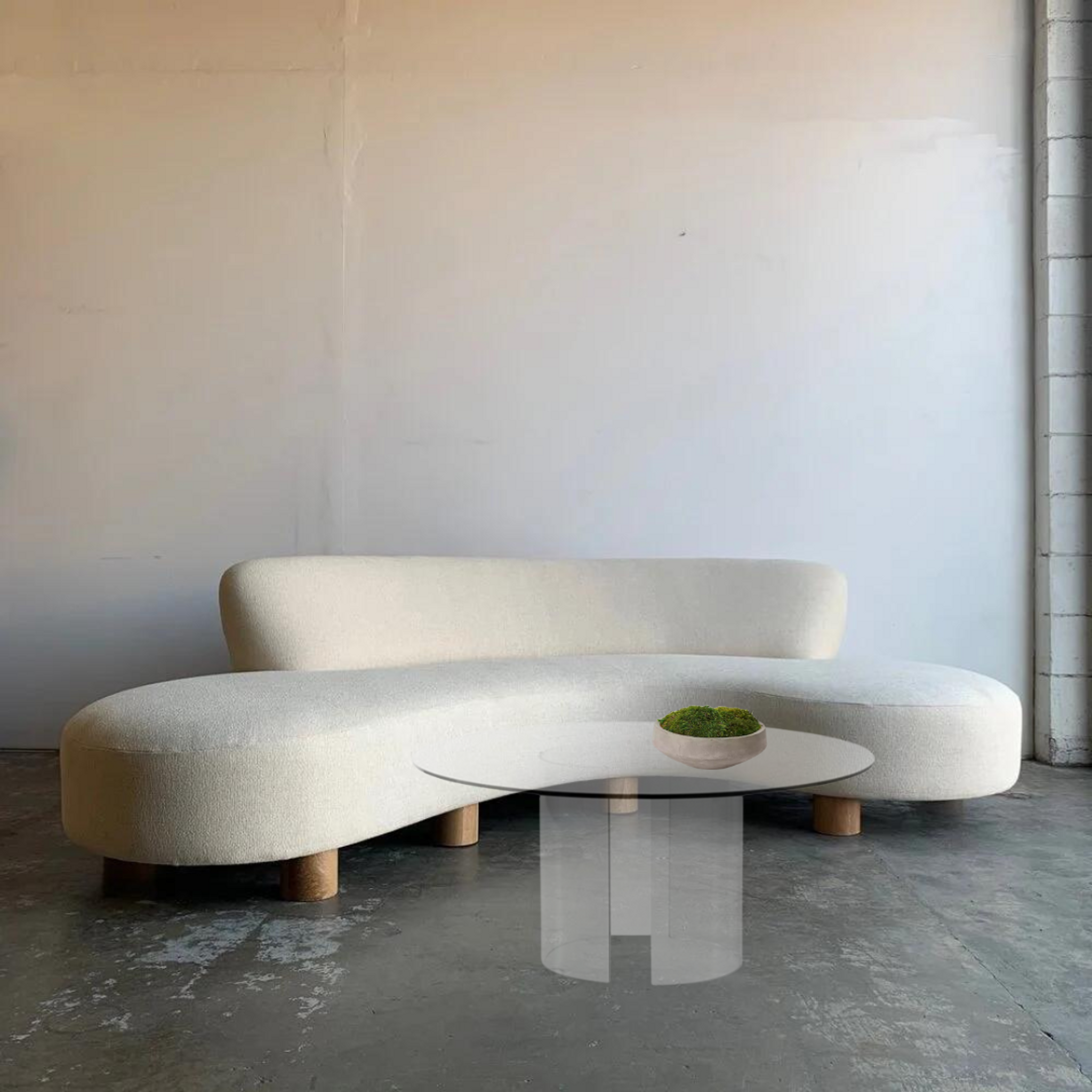 Open Cylinder Coffee Table
