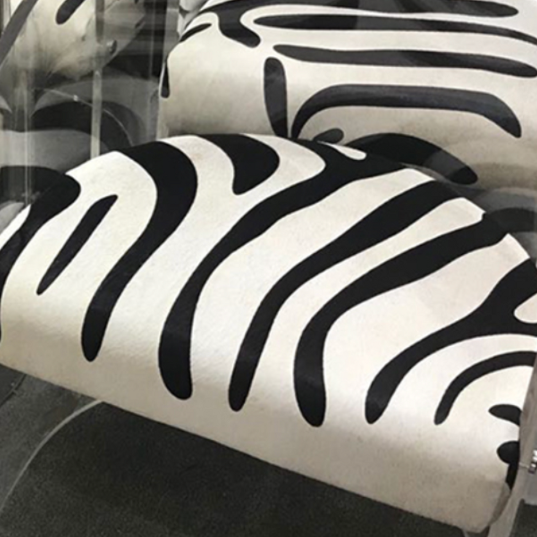 Zebra Barrel Chair