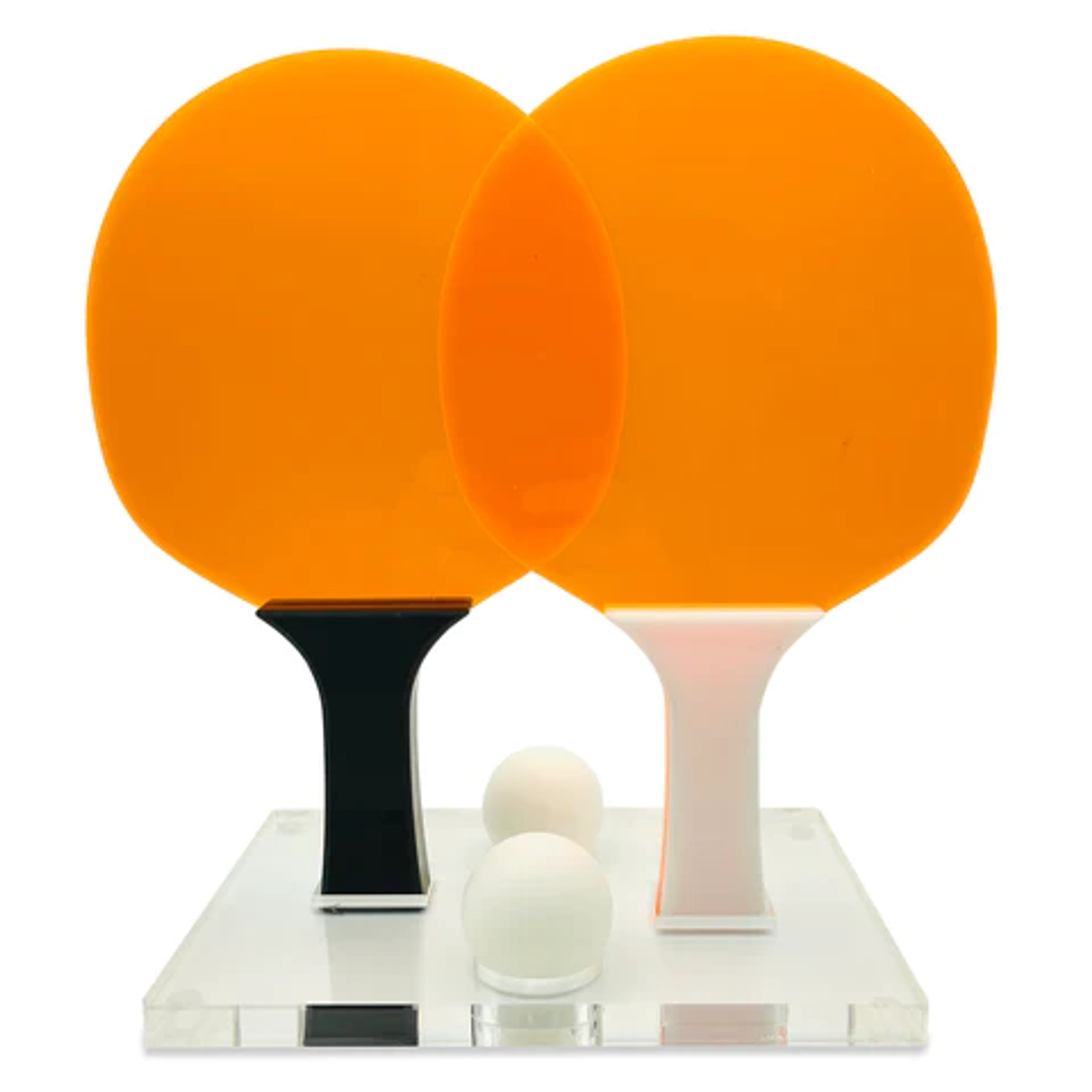 Neon Color Modern Ping Pong Set 