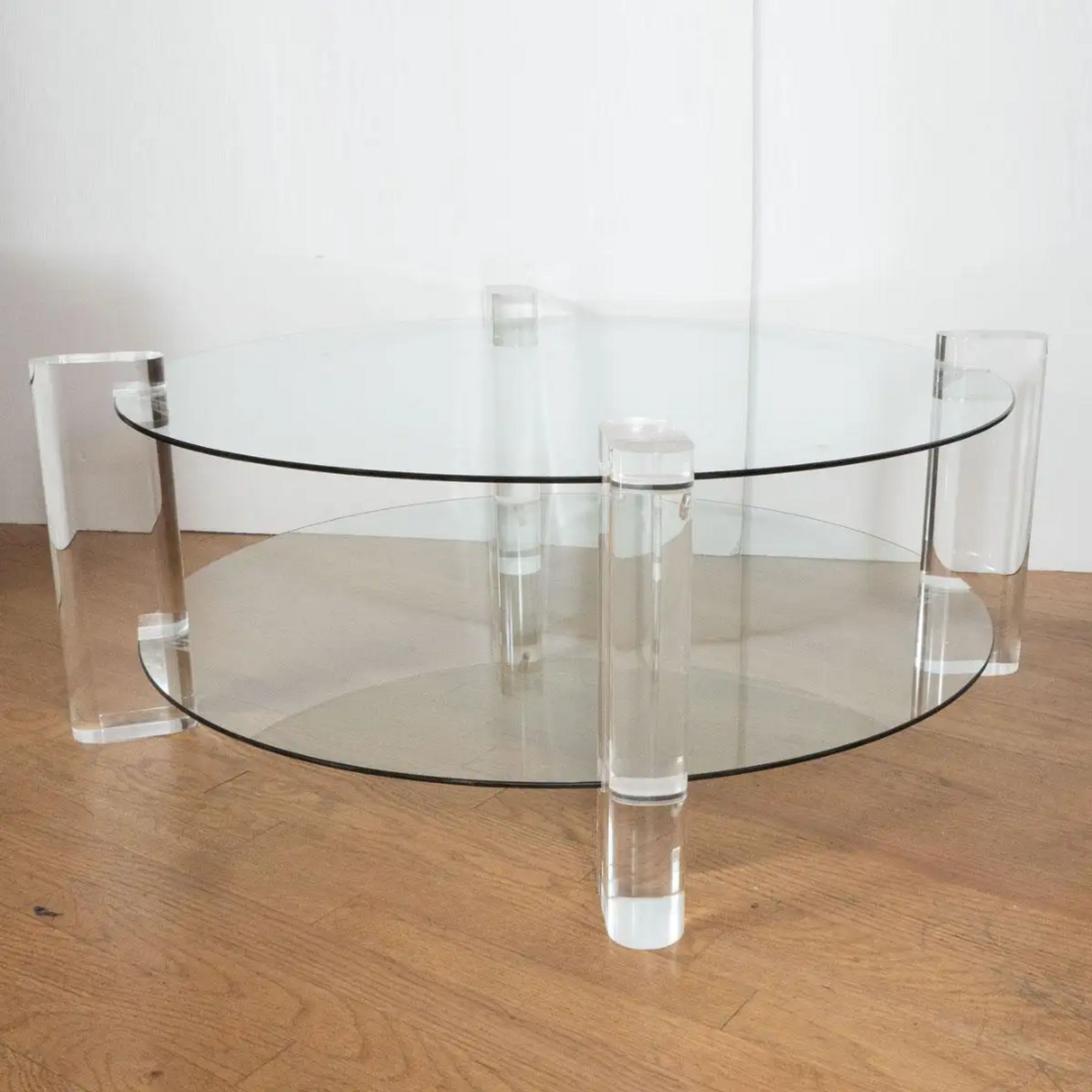 2 Tier Round Coffee Table