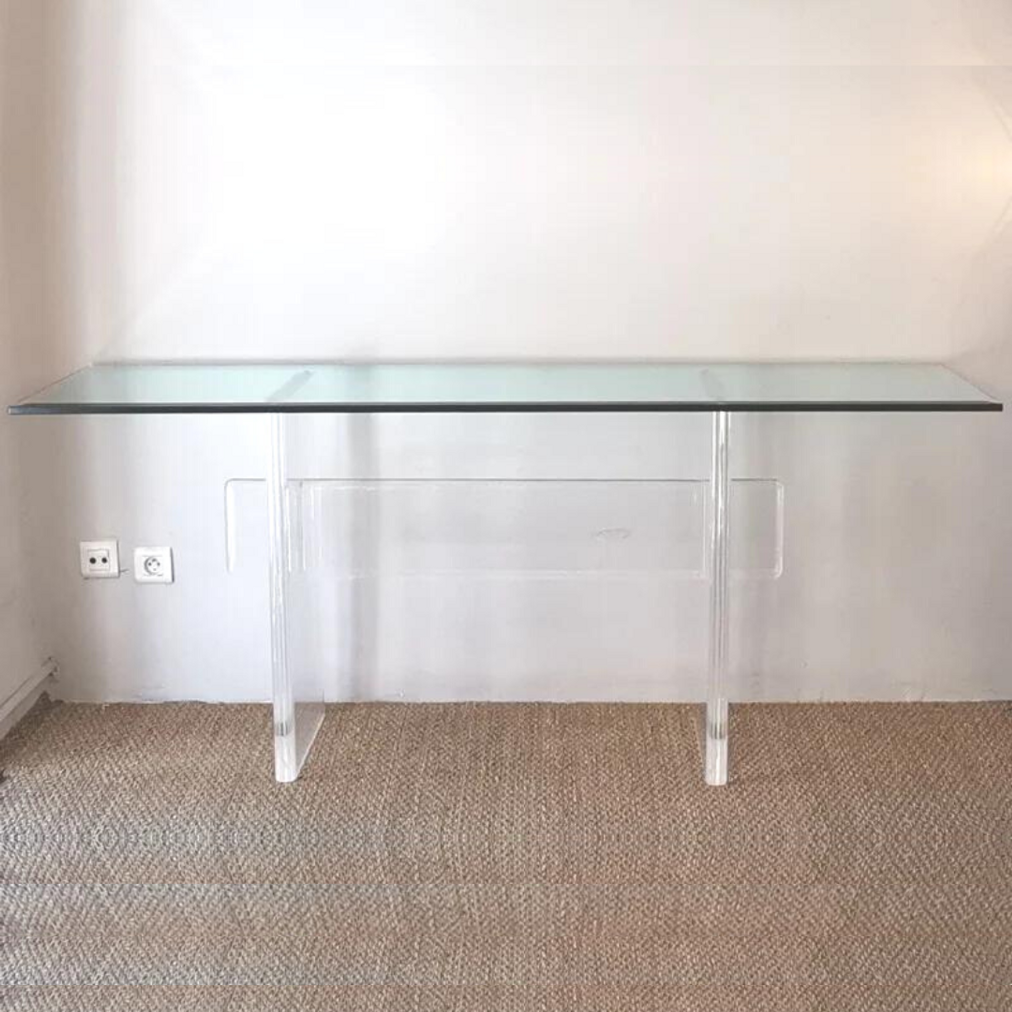 lucite clear acrylic modern Simple