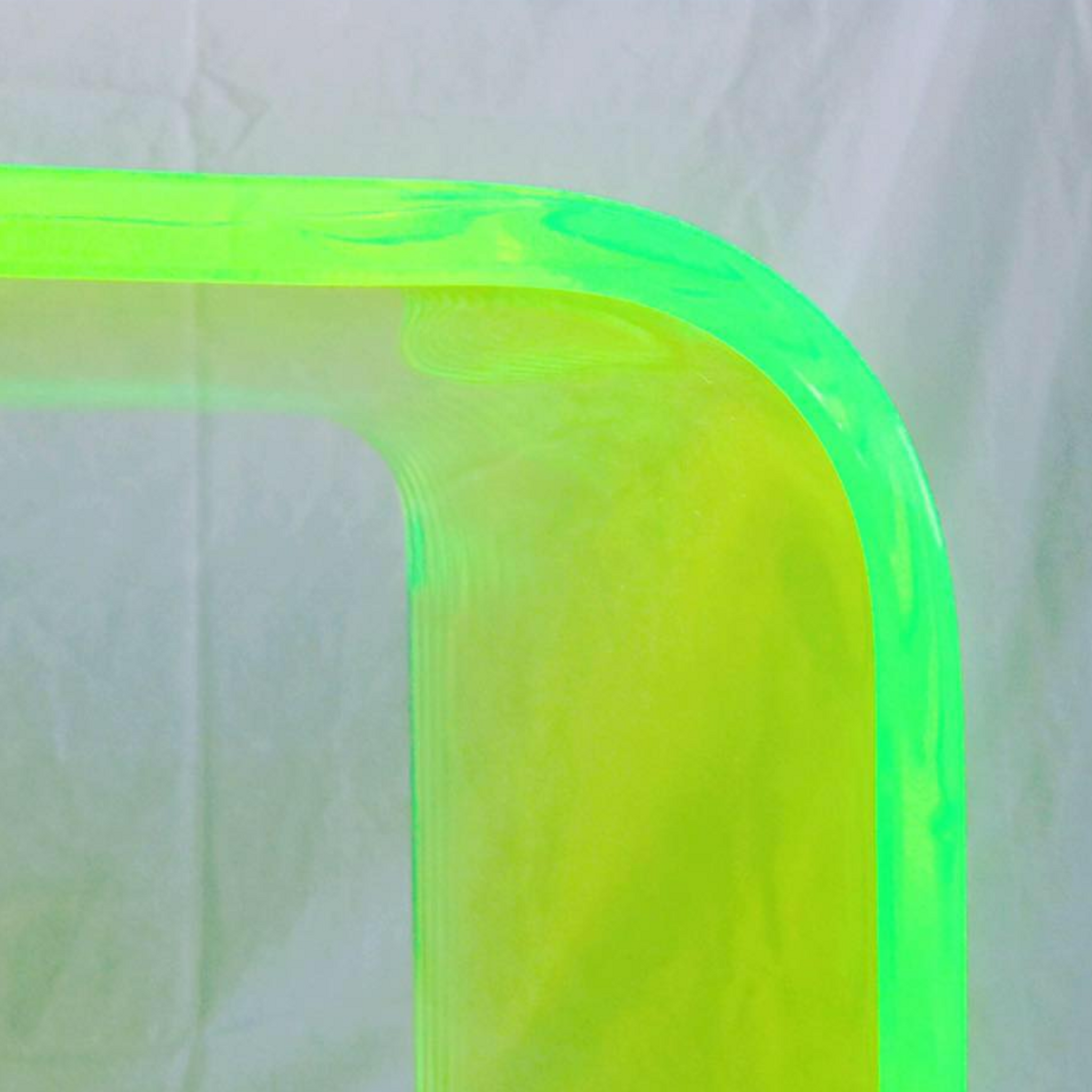 Neon Color Lucite Waterfall Table