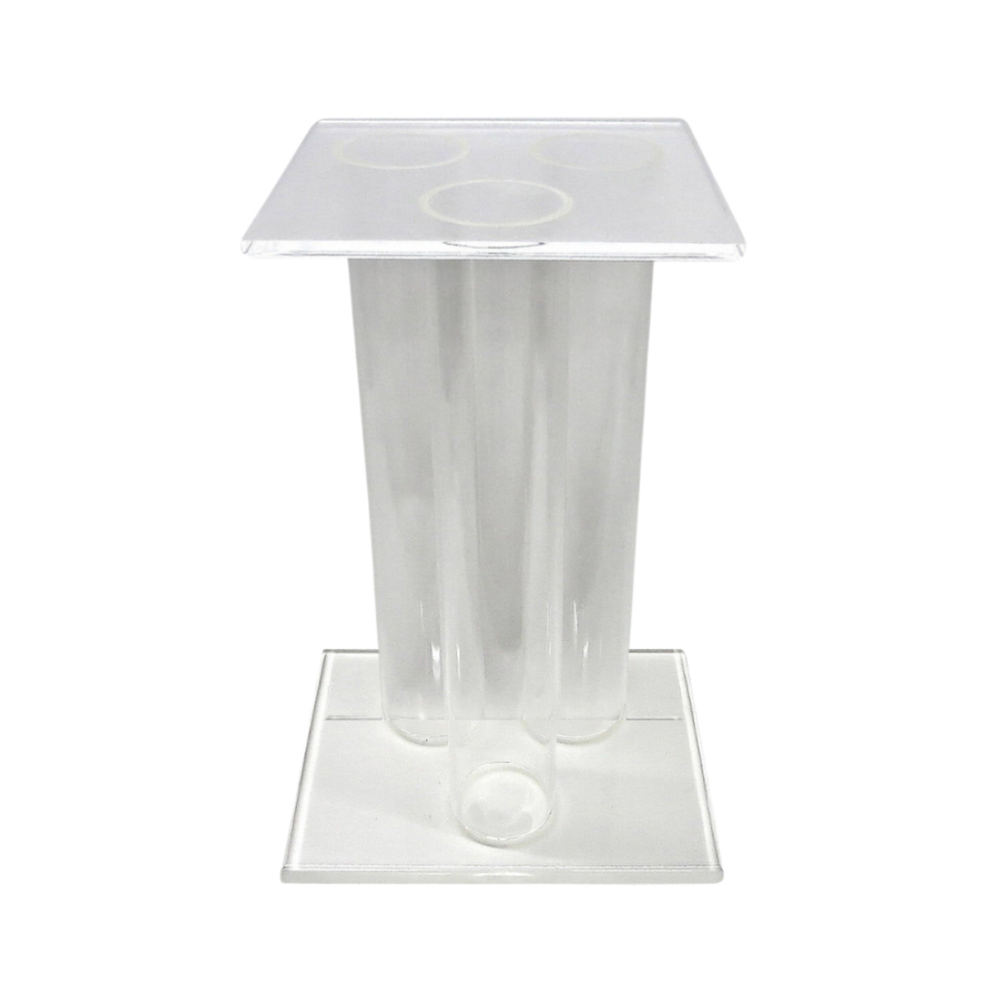 art sculpture lucite acrylic modern pedestal