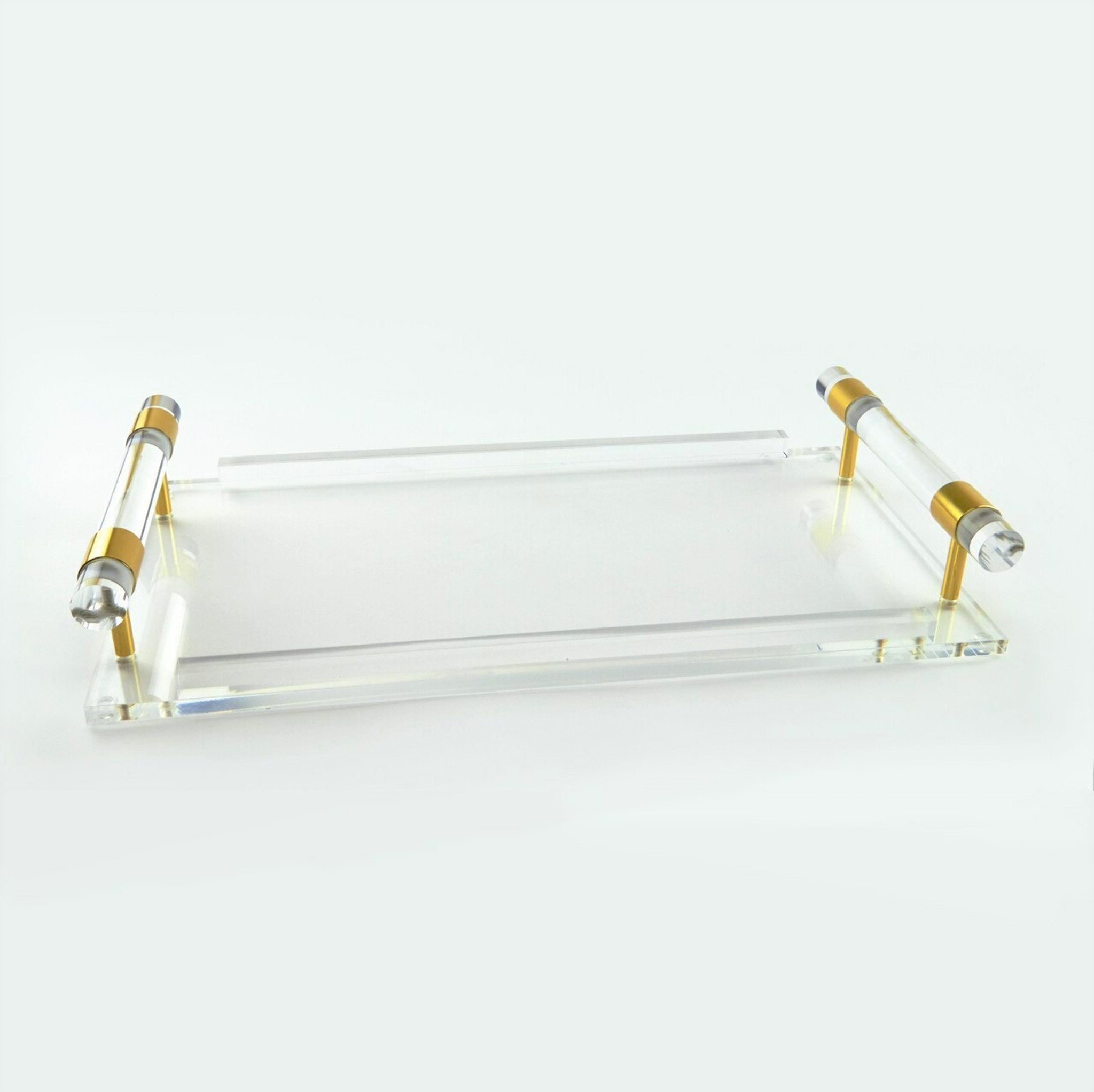 Lucite Serving Tray With Clear Cylinder Handles Clear Home Design Choose from contactless same day delivery, drive up and more. lucite serving tray with clear cylinder handles