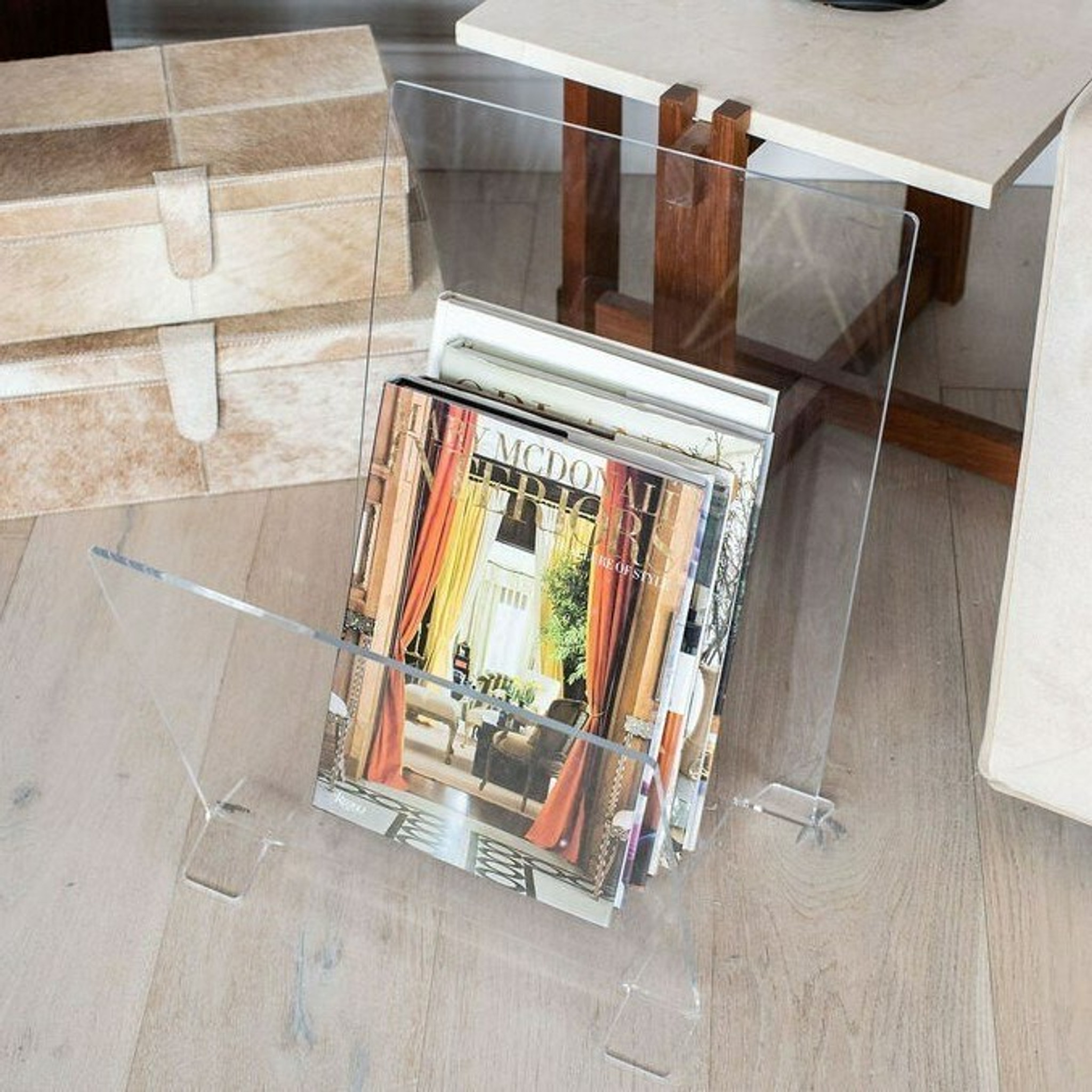 Clear Acrylic Book Stand