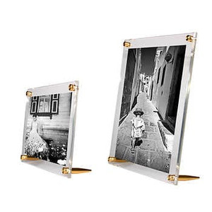 Modern Gold Tabletop Picture Frame,  Options