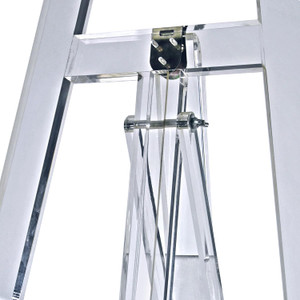 Clear Tall Floor Art Tripod Easel