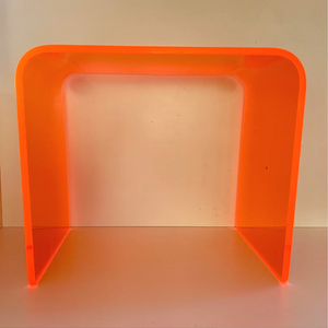 Neon Color Lucite Waterfall Table
