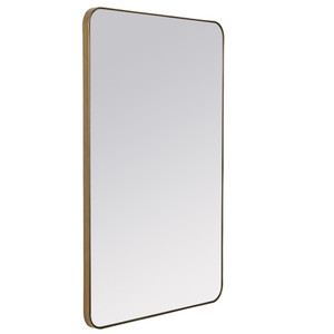 41415_cooper classics somerset gold metal rounded corners racetrack mirror