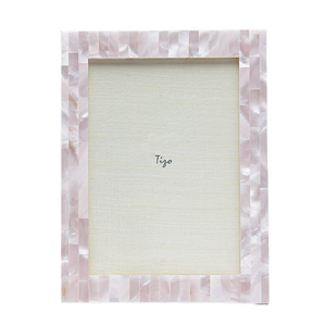 Mother of Pearl Tabletop Picture Frame