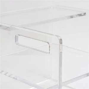 Clear Lucite Kid's Flip Step Stool Chair