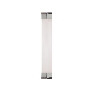 Clear Lucite Kitchen Island Leg with Metal Detail,