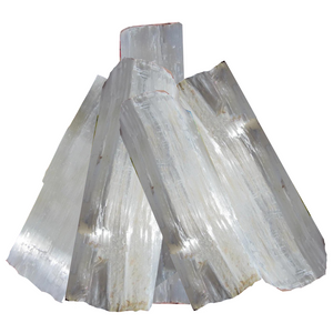 Large Selenite Crystal Quartz Fireplace Log