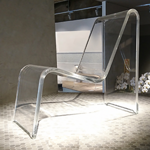 Lucite Modern Parsons Chair