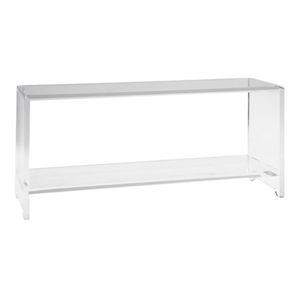 Long Lucite Console 