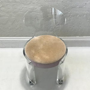 Mid Century Round Vanity Chair