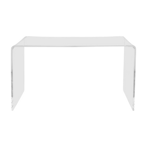 3/4" Lucite Waterfall Desk