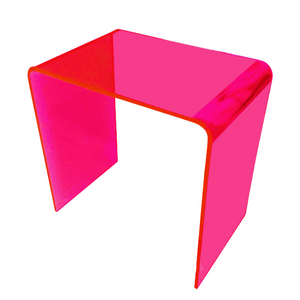 Neon Color Lucite Waterfall Table