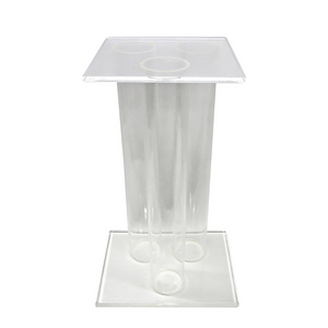 art sculpture lucite acrylic modern pedestal