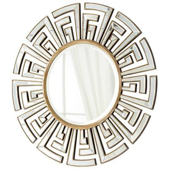 large gold round mirror decorative statement mirror 36