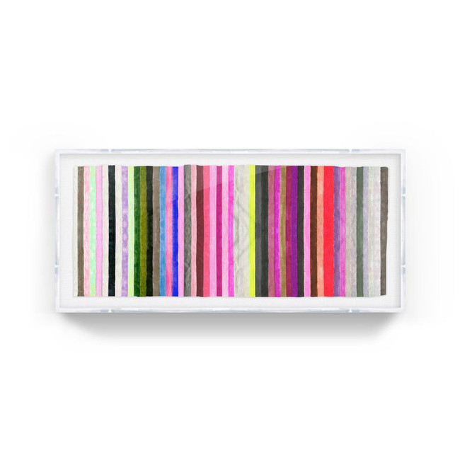 chromatic harmony 25 fine art print colorful abstract lucite frame