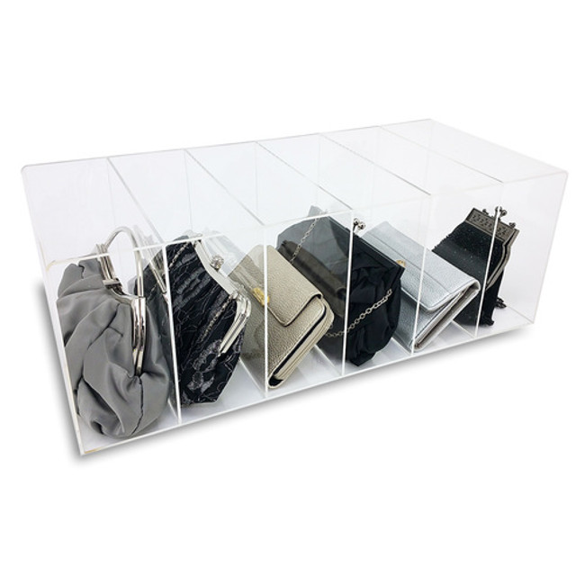 Clear Purse Organizer with Open Top