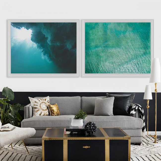 Natural Curiosities Folden Float ocean no 4 Fine Photography Wall Art with Acrylic Frame