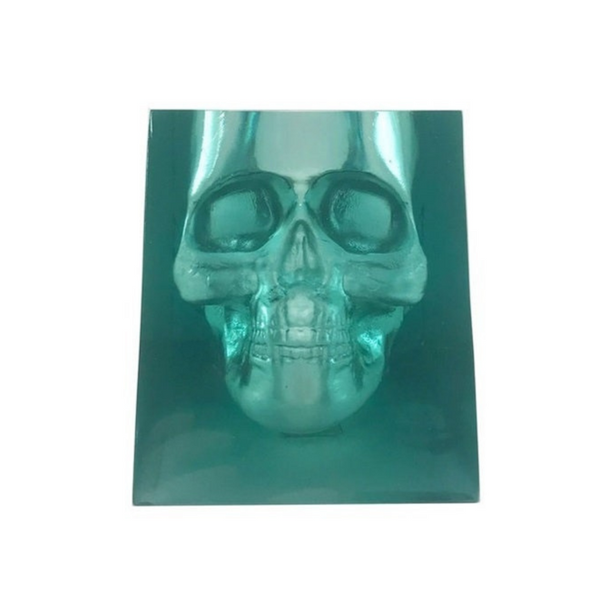 Translucent Color Modern Skull Vase