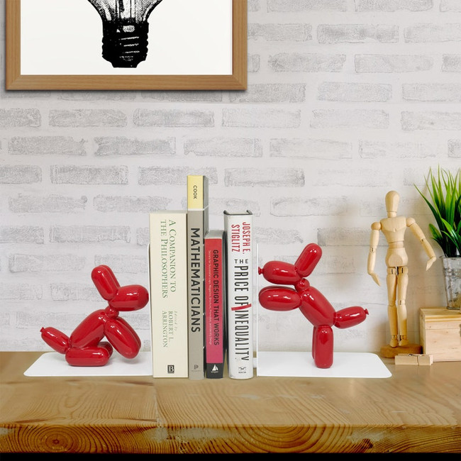 Balloon Dog Bookends,  Options