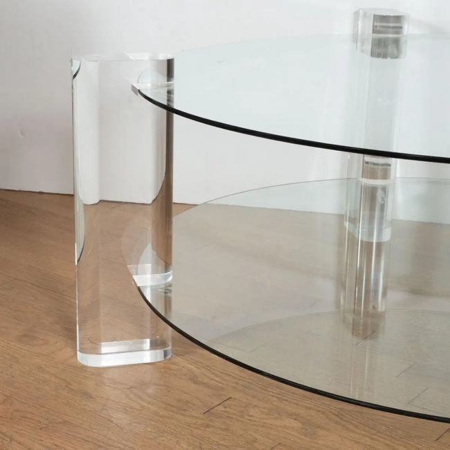 2 Tier Round Coffee Table