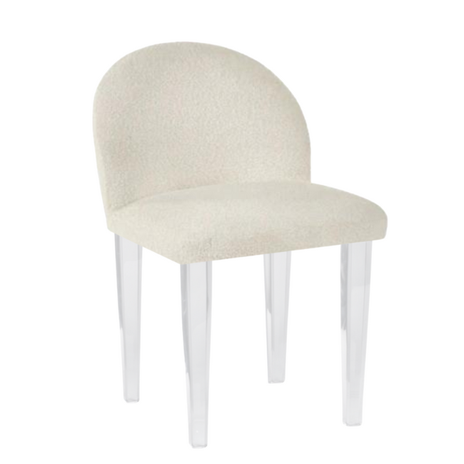  Boucle Vanity Chair