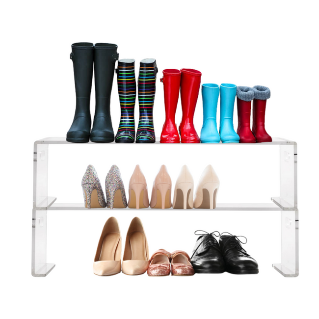 Stackable Shoe Shelving 