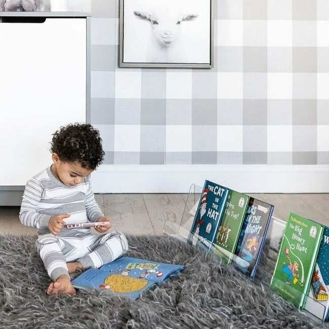 Clear Acrylic Book Ledge,
