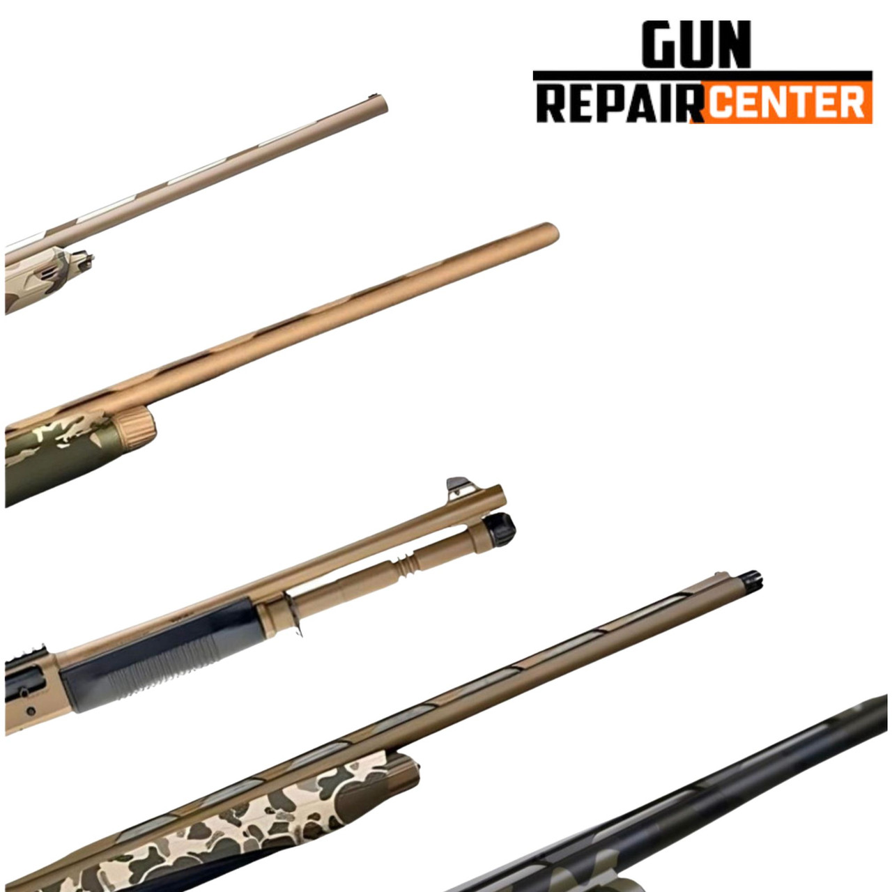 Shotgun Barrel Custom Cerakote or Hydro Dip Services at Gun Repair Center