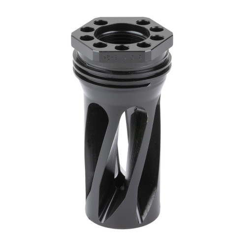 HUX FLASH HIDER QD 6 5/8X24 BLK